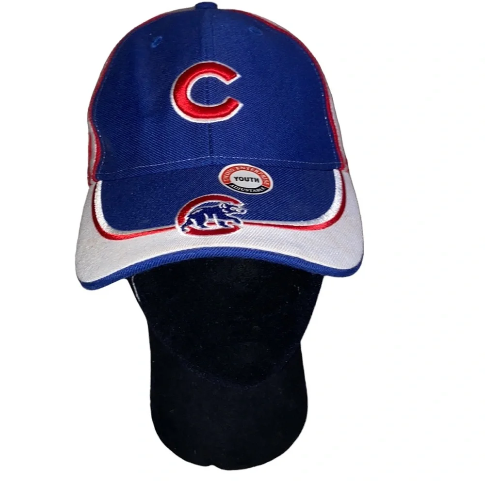 Twins Enterprise Youth Chicago Cubs Baseball Hat Cap Adjustable One Size Unisex